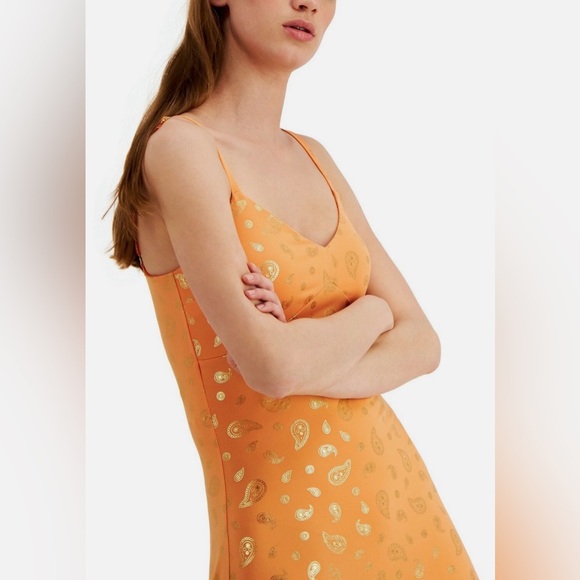 Michael Kors Orange Maxi Dress - Picture 3 of 5